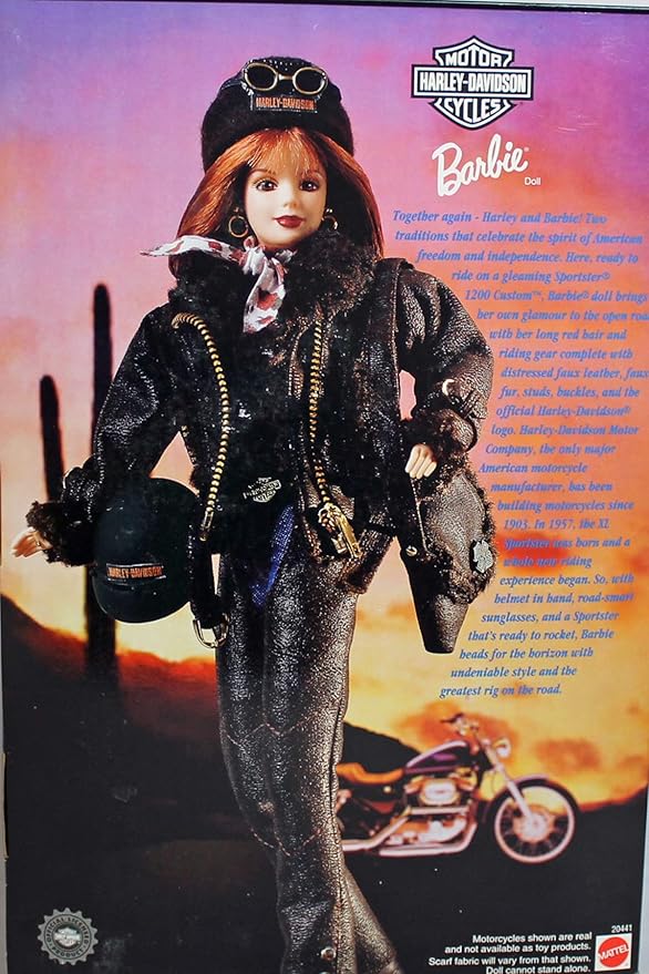 Barbie Harley Davidson Doll Number 4 Blonde