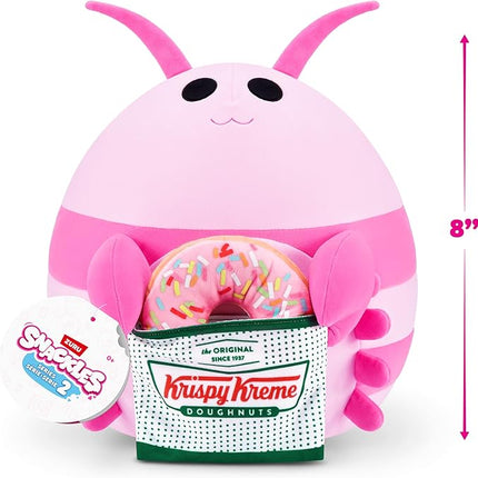 Snackles Series 2 8-inch by ZURU Cuddly Squishy Comfort 8-inch Plush with Licensed Snack Brand Accessory (Shrimp&Krispy Kreme)