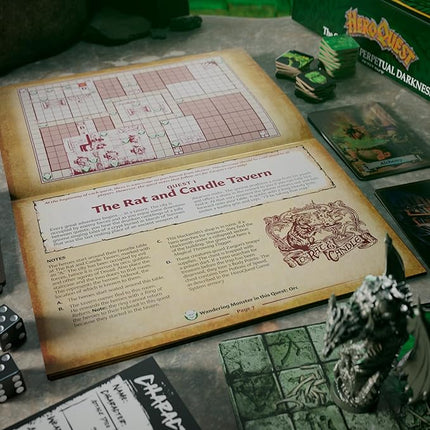 Avalon Hill HeroQuest Joe Manganiello’s The Crypt of Perpetual Darkness Quest Pack | Ages 14+ | 2 to 5 Players