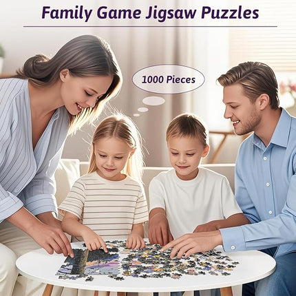 1000 Piece Jigsaw Puzzle for Adults - Challenging Jigsaw Puzzles for Relaxation & Brain Exercise, Premium Quality Adult Puzzle Game for Family Nights (S-Cano)