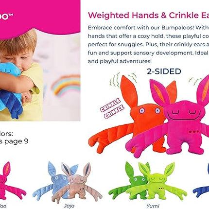 Bumpaloo Plush Toys 20-Pack – Stuffed Animals with Crinkle Ears, Soft Plush Party Favors and Loot Bag Gifts for Kids