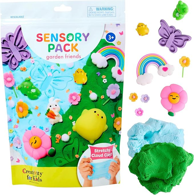 Creativity for Kids Sensory Pack: Garden Friends, Easter Basket Stuffers & Sensory Toys for Toddlers, Toddler Activities & Pretend Play Easter Crafts (Ages 3+)