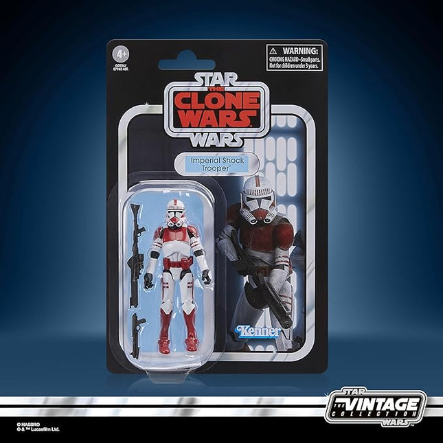 STAR WARS The Vintage Collection Imperial Shock Trooper, The Clone Wars Premium 3.75 Inch Collectible Action Figure