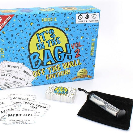 It’s in The Bag! – Party Game Will Have You Laughing Hysterically – Like Charades on Steroids for Family and Adults – Easy to Learn Team Game for Groups (Party Edition)