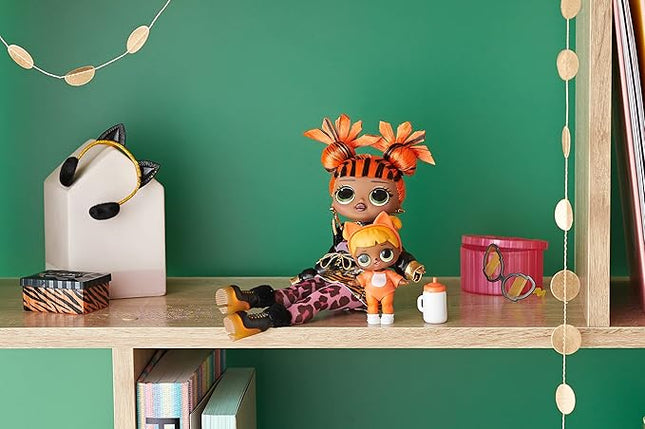 L.O.L. Surprise! O.M.G. Winter Chill Missy Meow Fashion Doll & Baby Cat Doll with 25 Surprises