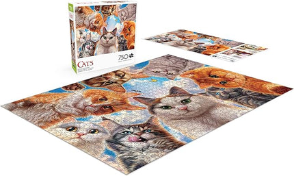 Buffalo Games - Mouse Perspective - 750 Piece Jigsaw Puzzle for Adults -Challenging Puzzle Perfect for Game Nights - Finished Size is 24 x 18