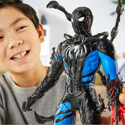 Spider-Man Marvel VenomVersus Liquid Shifter Action Figure with Accessories, 11-Inch-Scale Super Hero Toys for Kids Ages 4 and Up