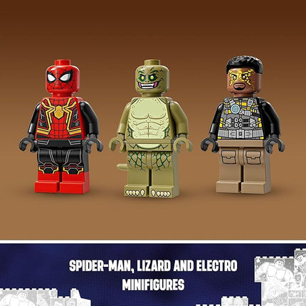 LEGO Marvel Spider-Man vs. Sandman: Final Battle Building Toy - Pretend Play Kids Toy for Fans - 10 Year Old Boy & Girl Birthday Gifts - with Movable Pieces - 76280