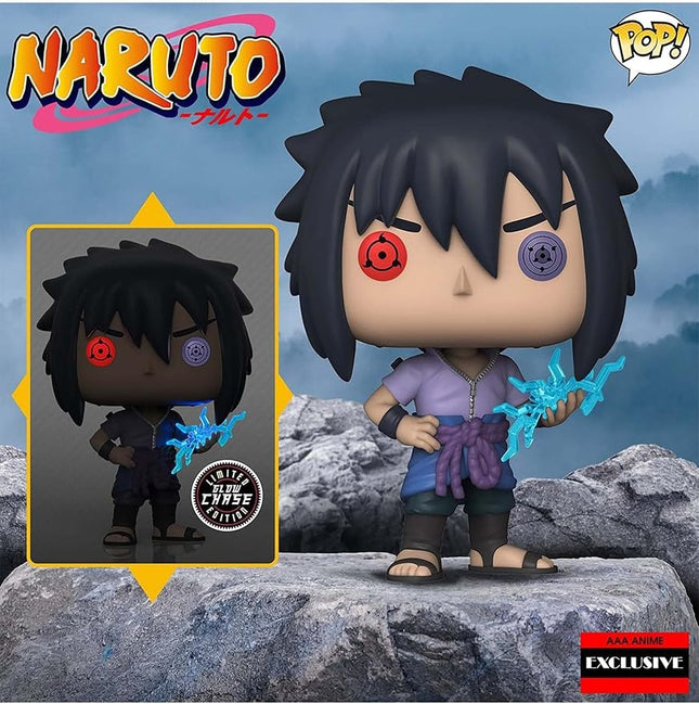 Funko Naruto Shippuden Sasuke Uchiha (Rinnegan) Pop Figure (AAA Anime Exclusive)