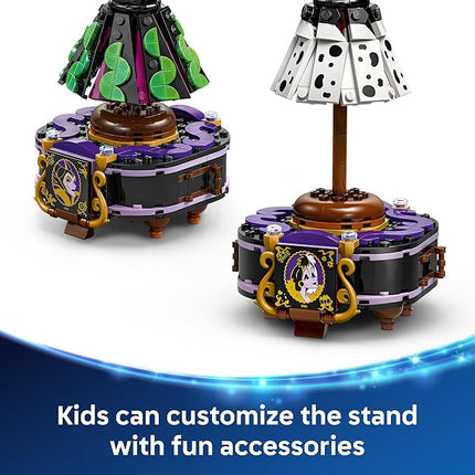 LEGO Disney Villains Maleficent’s and Cruella De Vil’s Dresses Kids Toy - Fashion Building Toy for Girls and Boys, Ages 9+ - Kids Toy for Disney Fans - Gift Idea for Birthdays & Holidays - 43262