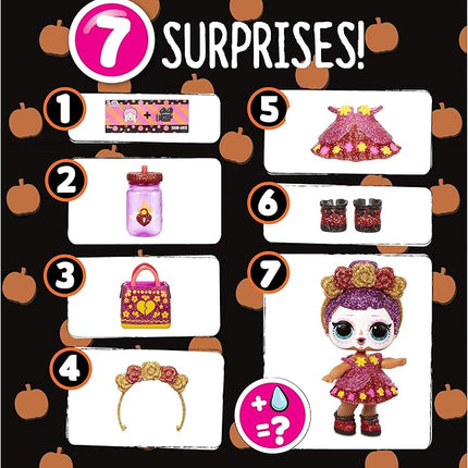 L.O.L. Surprise! Spooky Sparkle Limited Edition Bebé Bonita with 7 Surprises, Including Glow-in-The-Dark Doll