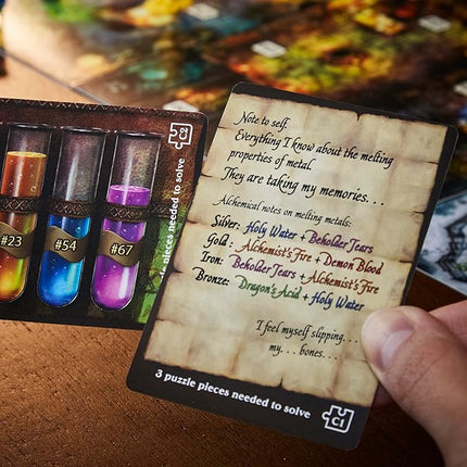 Hasbro Gaming Dungeons & Dragons: Bedlam in Neverwinter Board Game, Escape Room, Cooperative Strategy Games for Ages 12+, 2-6 Players, 3 Acts Approx. 90 Mins Each (Amazon Exclusive)