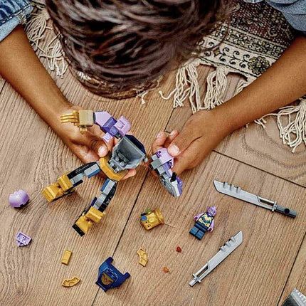 LEGO 76242 Marvel Mechanical Thanos Armor, Avengers Collector's Set, Building Toy with Infinity Glove for Children from 6 Years
