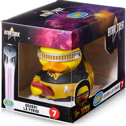 TUBBZ Boxed Edition Geordi La Forge Collectible Vinyl Rubber Duck Figure - Official Star Trek Merchandise - TV, Movies & Video Games