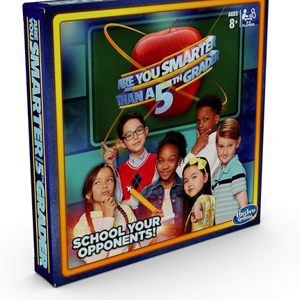 Hasbro Gaming are You Smarter Than a 5th Grader Board Game for Kids Ages 8 & Up
