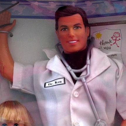 Dr. Ken & Little Patient Tommy Barbie Doll Set