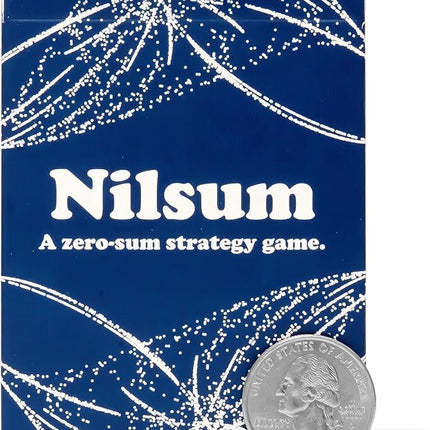 Nilsum - A Zero Sum Strategy Game - Casual Strategy Game for Adults, Teens, and Kids, Family Games for Kids and Adults, Card Games for Adults