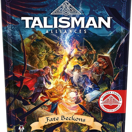 Hasbro Gaming Talisman Alliances: Fate Beckons Board Game | Talisman Expansion | Cooperative Fantasy Adventure Games | Ages 12+ | 2 to 6 Players