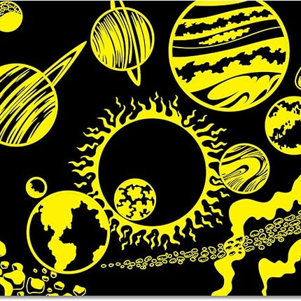 The Learning Journey Puzzle Doubles Glow in the Dark - Space - 100 Piece Glow in the Dark Preschool Puzzle (3 x 2 feet) - Educational Gifts for Boys & Girls Ages 3 and Up - Award Winning Puzzles