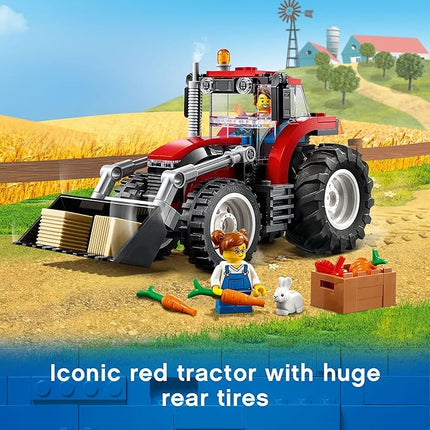 LEGO City Great Vehicles Tractor 60287 Building Toy Set for Kids, Boys, and Girls Ages 5+ (148 Pieces)