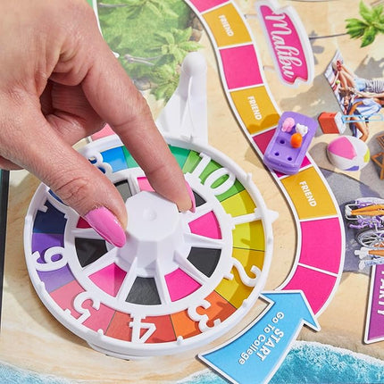 Hasbro Games The Game of Life: Barbie Edition Board Game | Ages 8+ | 2 to 4 Players | Fun Family Games for Kids and Adults | Kids Gifts (Amazon Exclusive)