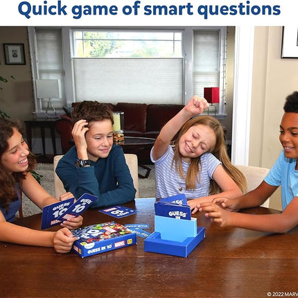 Skillmatics Guess in 10 Marvel, Card Games, Stocking Stuffers for Boys, Girls, Kids, Teens, Adults Who Love Avengers, Spiderman, Iron Man, Travel Toys, for Ages 8, 9, 10 and Up