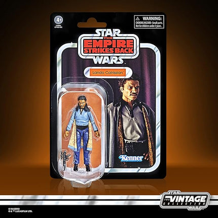 STAR WARS The Vintage Collection Lando Calrissian Toy, 3.75-Inch-Scale The Empire Strikes Back Action Figure, Kids Ages 4 and Up,F1890