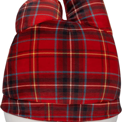 Squishmallows Original Sanrio 14-Inch Red Plaid My Melody Plush - Large Ultrasoft Official Jazwares Plush