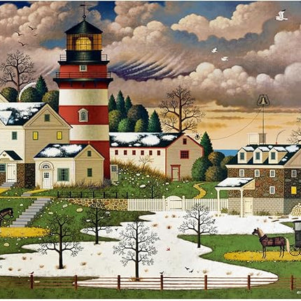 Buffalo Games - Charles Wysocki - Twilight Sentinel - 1000 Piece Jigsaw Puzzle for Adults -Challenging Puzzle Perfect for Game Nights - Finished Size is 26.75 x 19.75