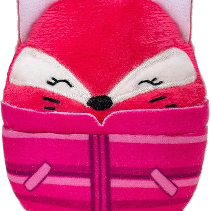 Squishville by Original Squishmallows Ski Chalet - Includes Four 2-Inch Skis, Snowboard, Snowman, Chair, Bed, and Playscene with Ski Slope - Amazon Exclusive