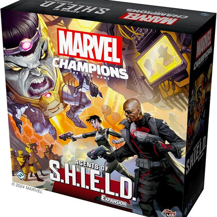 Marvel Champions The Card Game Agents of S.H.I.E.L.D. Campaign Expansion - Cooperative Strategy Game for Kids & Adults, Ages 14+, 1-4 Players, 45-90 Min Playtime, Made by Fantasy Flight Games