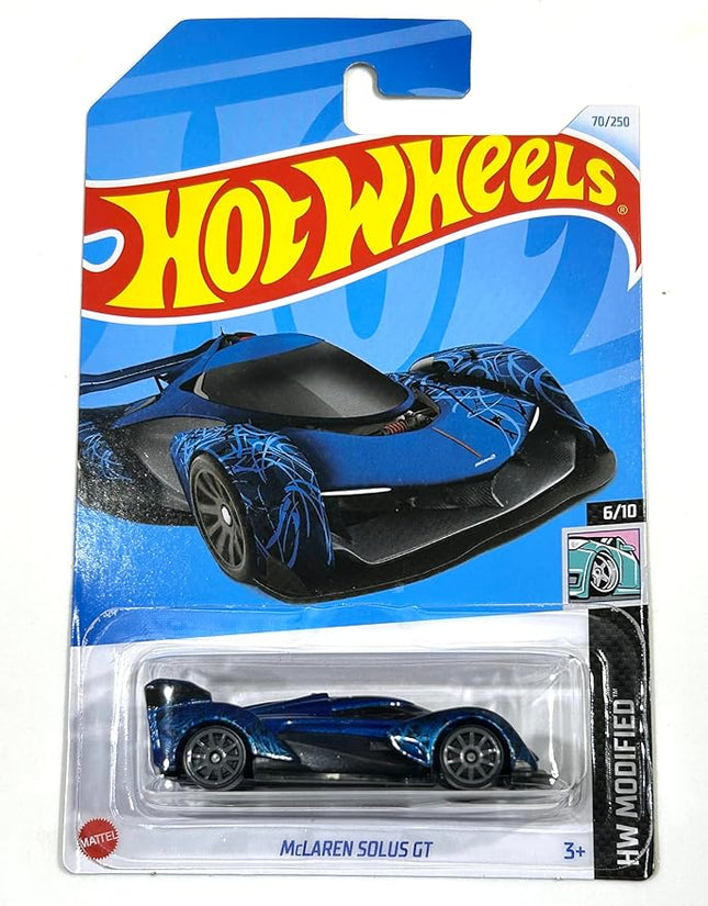 Hot Wheels 2024 - McLaren Solus GT - Blue - HW Modified 6/10