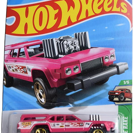 Hot Wheels Cruise Bruiser, HW Reverse Rake 1/5 [Pink] 91/250