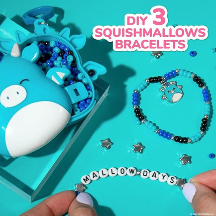 Squishmallows Original Tatiana The Dragon Bracelet Kit, Bracelet Making Kit, Friendship Bracelet Kit, Charm Bracelet, Charm Bracelet Making Kit, 7 Year Old Girl Birthday Gifts, for Boys