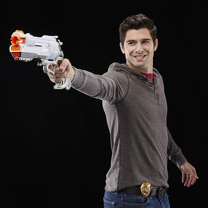 Nerf Overwatch McCree Rival Blaster with Die Cast Badge & 6 Overwatch Rival Rounds