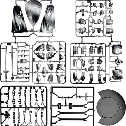 T13 Medieval Knight Titan 13 Robot Action Figure Movable Dummy Figure Fully Articulated Warrior Toy Desktop Table Decoration