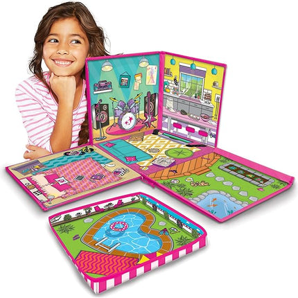 Barbie ZipBin 40 Doll Dream House Toy Box & Playmat