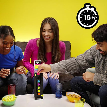 Hasbro Gaming Drop Trivia Game | Electronic Party Game with Voice and Sounds | Ages 13+ | 2 or More Players | 15 Mins. | from Trivial Pursuit | Party Board Games