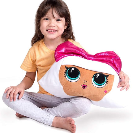 Franco Kids Bedding Soft Plush Cuddle Pillow Buddy, One Size, LOL Surprise Diva