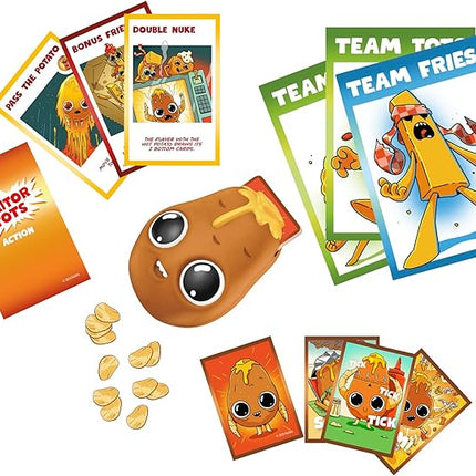 Hasbro Gaming Traitor Tots Card Game | Explosive Potato Party Card Game for Families and Adults | 3 to 10 Players | 25 Mins. Average | Indoor Summer Activities | Ages 8+