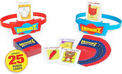Spin Master Games Hedbanz Blast Off! Guessing Game with 25 Bonus Cards, Family Game Night for Kids and Families Ages 6 and up (Amazon Exclusive)