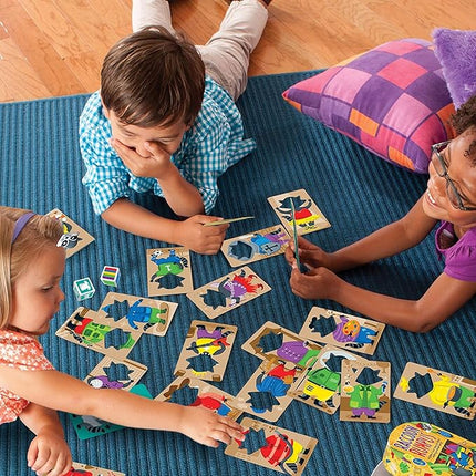 Educational Insights Raccoon Rumpus - Cute Preschool Toys & Board Games for Kids, Color Matching Kids Games, Toddler Memory Game, 2-in-1 Game for 2-4 Players, Fun Gifts for Girls & Boys Ages 3+