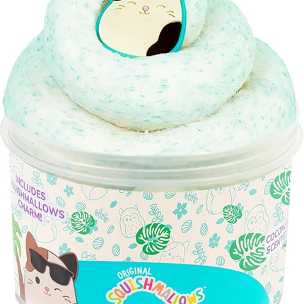 Original Squishmallows Premium Cloud Slime - Cam The Cat, Coconut Scent