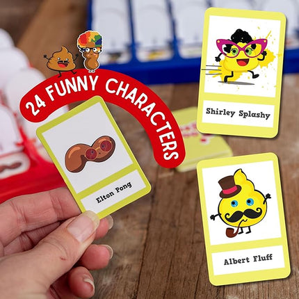 Boxer Gifts Guess Poo Board Game - Funny Poop Games For Kids Ages 6+ & Adults | Fun Gifts for Children On Birthdays, Christmas and Family Games Night