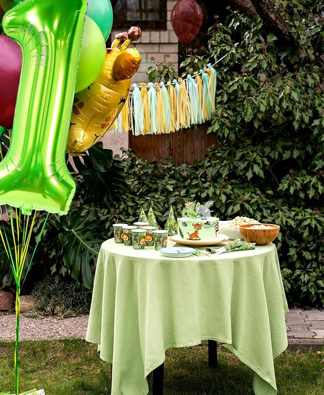 Smlpuame 40 inch Number Balloon 0-9 Green Large Number 10 Balloons,Digital Balloons for Birthday Party Celebration Decorations Supplies, Helium Foil Number Balloons for Wedding Anniversary