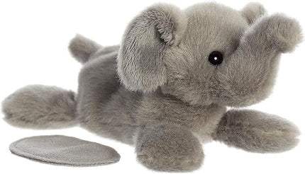 Aurora® Adorable Shoulderkins™ Ella Elephant™ Stuffed Animal - Fun Buddy That Can Go Everywhere with You - Perfect for Kids 3+ Years and Costumes - Gray 5.5 Inches