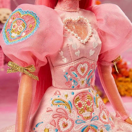 Barbie 2023 Día De Muertos x Pink Magnolia Doll Limited Edition, HJX16
