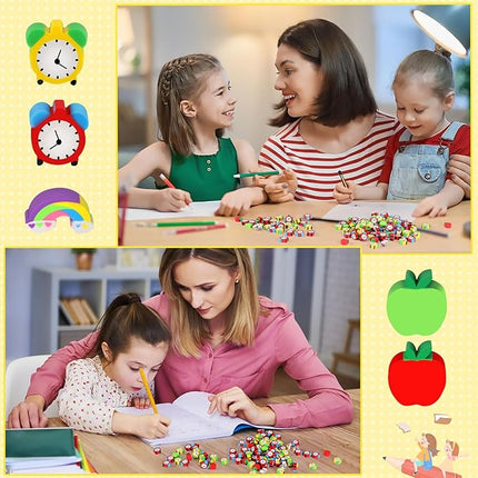 JUNEBRUSHS Apples Erasers for Kids - 150pcs Welcome Back to School Gifts - Cute Mini Erasers for Classroom Prizes & Homework Rewards
