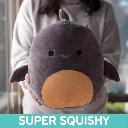 Squishmallows 10" Khalil The Koi Fish Plush - Official Jazwares - Soft, Collectible Stuffed Animal - Cute Fish Toy for Boys, Girls, Kids, Teens & Adults, Pillow & Cuddly Comfort