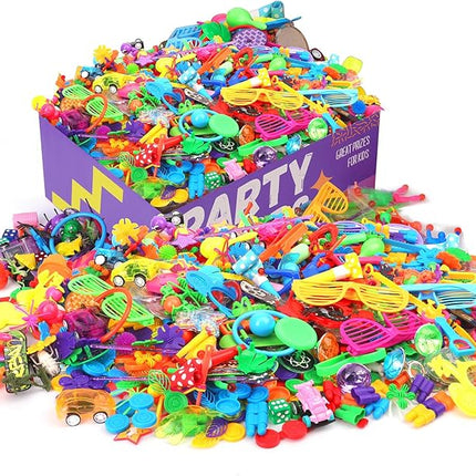 Amy&Benton 500pcs Party Favors for Kids 8-12 4-8 3-5, Goodie Bags Stuffers,Pinata Stuffers Fillers,Treasure Box Toys for Classroom Prizes,Birthday Easter Christmas Haloween Valentine Holiday Supplies